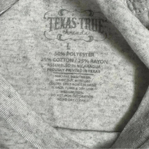 Large TEXAS TRUE Bull T-Shirt - Picture 8 of 9